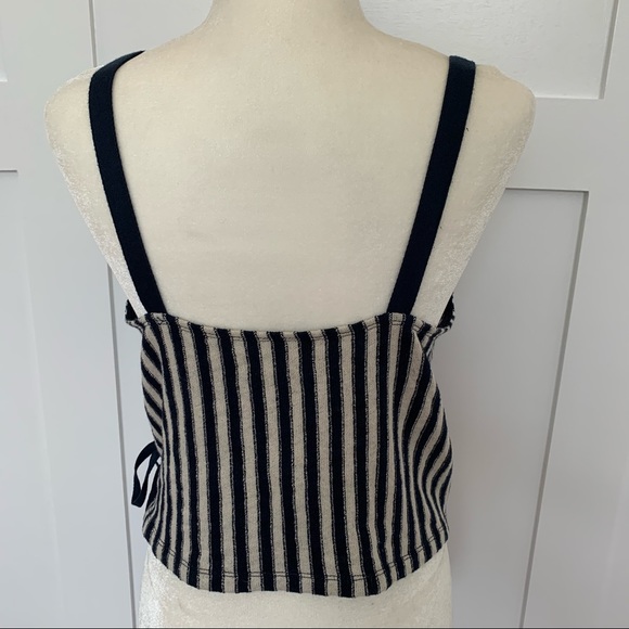 Madewell Stripe Wrap Tank - Picture 5 of 10